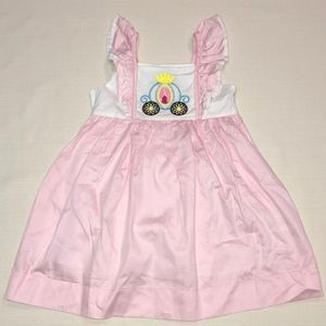 Lil Cactus Pink Carriage Flutter Dress
